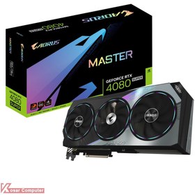 تصویر کارت گرافیک گیگابایت AORUS RTX 4080 SUPER MASTER 16G 