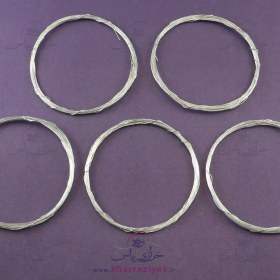 تصویر سیم گلسازی نقره ای 