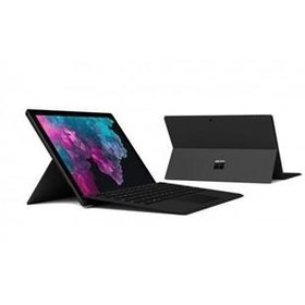 تصویر تبلت مایکروسافت مدل Surface Pro 6 پردازنده Core i7 8650U رم 16GB حافظه 512GB همراه با کیبورد مشکی Microsoft Surface Pro 6 Core i7 8650U 16GB 512GB Tablet with Black Type Cover Keyboard