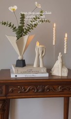 تصویر ست صوفی - سفید / مجسمه صخره نشین 