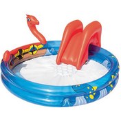 تصویر استخر بادی کودک بست وی مدل 53033 طرح دایناسور 