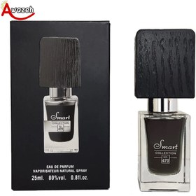 تصویر عطر جیبی مردانه اسمارت کالکشن مدل بلک افغان کد 470 حجم 25 میلی لیتر Smart Collection 470 Black Afgano 25 ml