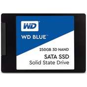 تصویر اس اس دی اینترنال وسترن دیجیتال مدل Blue WDS250G2B0A ظرفیت 250 گیگابایت Western Blue WDS250G2B0A Internal SSD 250 GB