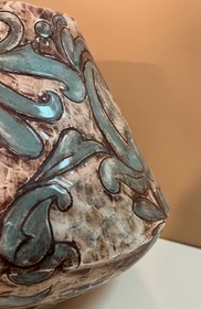 تصویر گلدان سفالی خمره ای 