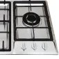 تصویر اجاق گاز استیل ۳ شعله تی اندی مدل TD 130E T&D Steel Hob Model TD 130E