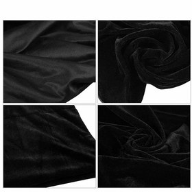 تصویر Black Velvet Backdrop 2×3|پرده فون مخمل 2 در 3 