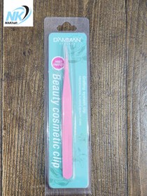 تصویر پنس مژه ی سر صاف 