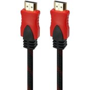 تصویر کابل HDMI کنفی پوست ماری 3 متری گلد اسکار (Gold Oscar) 