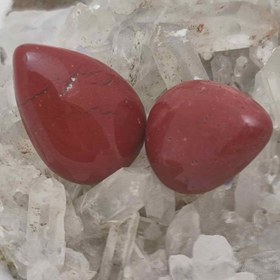 تصویر جفت سنگ جاسپر قرمز کد 3 