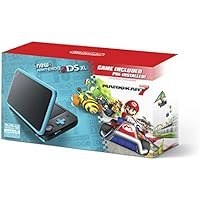 تصویر کنسول بازی New Nintendo 2DS XL - مشکی + فیروزه‌ای با نصب پیش‌فرض Mario Kart 7 - Nintendo 2DS New Nintendo 2DS XL - Black + Turquoise With Mario Kart 7 Pre-installed - Nintendo 2DS