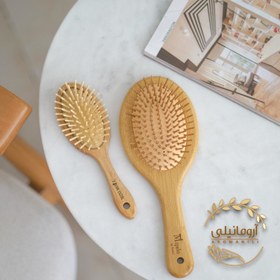 تصویر برس چوبی مو 