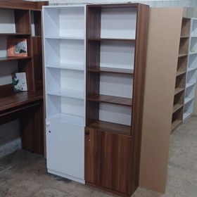 تصویر کتابخانه کمدی عرض 50 library mdf