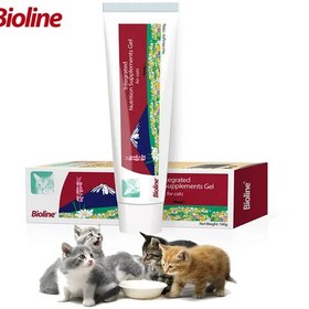 تصویر خمیر آنتی هربال(مالت) بایولاین گربه Cat Anti hairball paste bioline