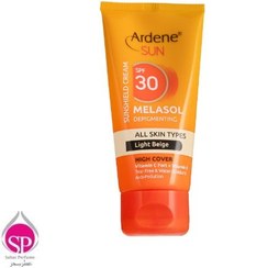 تصویر کرم ضد آفتاب آردن لایت بژ ملاسول  SPF30 Ardene Light Beige melasol Sunscreen SPF30 Cream 50 ml