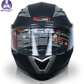 تصویر کلاه کاسکت فک متحرک ردلاین 939 | Blue Line کد 9 motorcycle helmet REDLINE Blue lines 939 cod 9