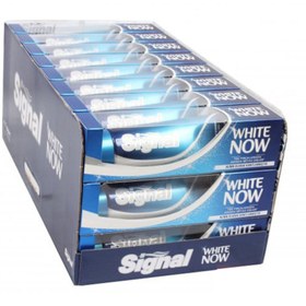 تصویر خمیر دندان اورجینال برند Signal مدل Signal White Now 75ml کد 44462406 