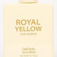 تصویر عطر زنانه رویال یلو دفکتو - Defacto Royal Yellow حجم 50 میلی لیتر 