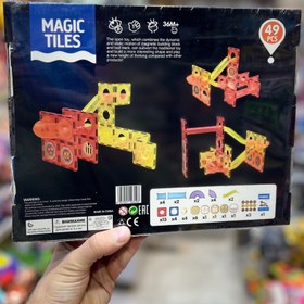 تصویر مگنت تایل 49 قطعه 