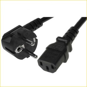 تصویر کابل برق سه پین pc ترنج طول 1.5 متر 