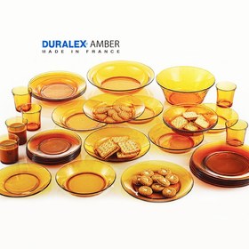 تصویر بشقاب کمپوت خوری 14/5 عسلی دورالکس DURALEX AMBER 