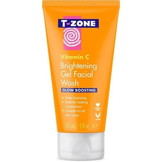 خرید و قیمت ژل شوینده صورت تی زون مدل ویتامین سی ا T zone vitamin c