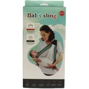 تصویر آغوشی بغلی شیردهی توری baby sling 