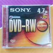 تصویر دی وی دی خام ریرایت قابدار سونی SONY DVD-RW 