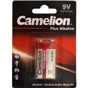 تصویر باتری کتابی Camelion Digi Alkaline 6LR61 9V Camelion Alkaline 9V Battery