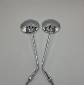 تصویر آینه پشت استیل یاماها 