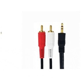 تصویر کابل 1 به 2 صدا کی نت طول 1.5 متر Knet 1 to 2 Audio Cable 1.5m