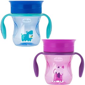 تصویر لیوان 360 درجه ضد چکه 200 میلی لیتر چیکو CHICCO 