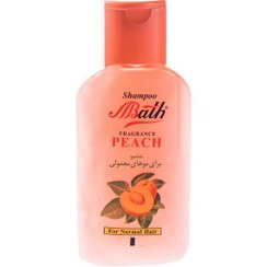 تصویر شامپو مو تقویت کننده عصاره هلو بس حجم 280 میل اورجینال Extract Peach strengthener shampoo Bath 280 ML