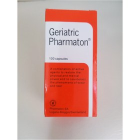 تصویر ژریاتریک فارماتون صد عددی Capsules geriatric pharmaton