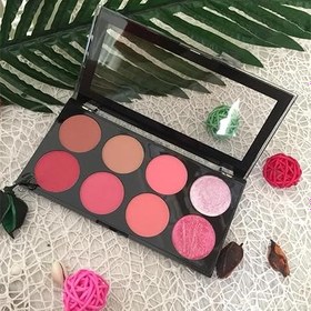 تصویر پالت رژگونه و کانتور روولوشن مدل ultra blush sugar رژ گونه