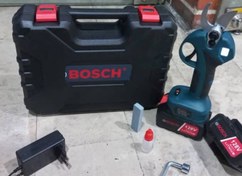 تصویر قیچی شارژی موتور براشلس صنعتی 2 باطری بوش BOSCH مدل T128 