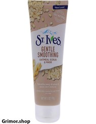 تصویر اسکراب و ماسک صورت St. Ives مدل Oatmeal عصاره جو دو سر وزن 170 گرم 