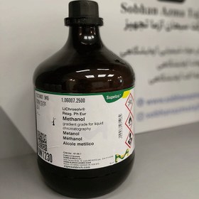 تصویر متانول گرید HPLC با کد 106007 مرک Methanol gradient grade for liquid chromatography LiChrosolv® Reag. Ph Eur