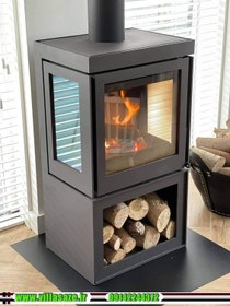 تصویر بخاری هیزمی کد 30 