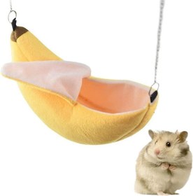 تصویر لوازم جانبی همسترLIENJAER Banana Hamster Bed ارسال 20 روز کاری 