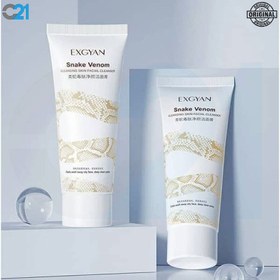 تصویر فوم شستشوی صورت مرطوب کننده شیر بز و نیکوتین آمید EXGYAN GOAT MILK NICOTINAMIDE CLEANSER EXGYAN