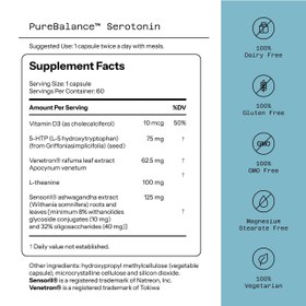 تصویر مکمل تقویت سیستم ایمنی بدن PureBalance™ Serotonin 