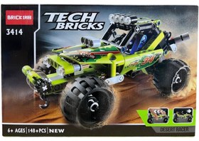 تصویر لگو ماشین عقب کش brick 3414 Tech bricks 3414