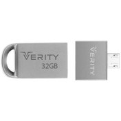 تصویر فلش 32 گیگ وریتی VERITY V811O + تبدیل OTG VERITY V811O 32GB USB2.0 flash memory