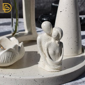 تصویر ست دکوری 5 تکه گلجای سفید 0111 جنس: