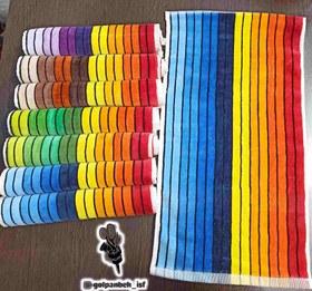 تصویر حوله دست و صورت رنگی 