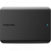 تصویر هارد دیسک اکسترنال توشیبا مدل Canvio Basics ظرفیت 2 ترابایت Toshiba Canvio Basics External Hard Drive - 2TB