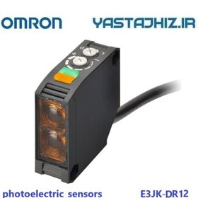 تصویر سنسور چشم یکطرفه فوتوالکتریک امرن مدل E3JK-DR12 