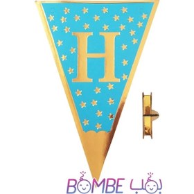 تصویر ریسه هپی مثلثی آبی 