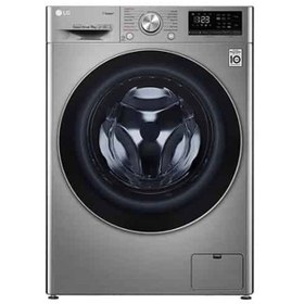 تصویر ماشین لباسشویی ال جی 9 کیلو WV2140AVG ا LG WV2140AVG 9Kg silver 1400Prm washing machine LG WV2140AVG 9Kg silver 1400Prm washing machine