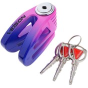 تصویر قفل دیسک موتور سیکلت VEISON مدل DX11 